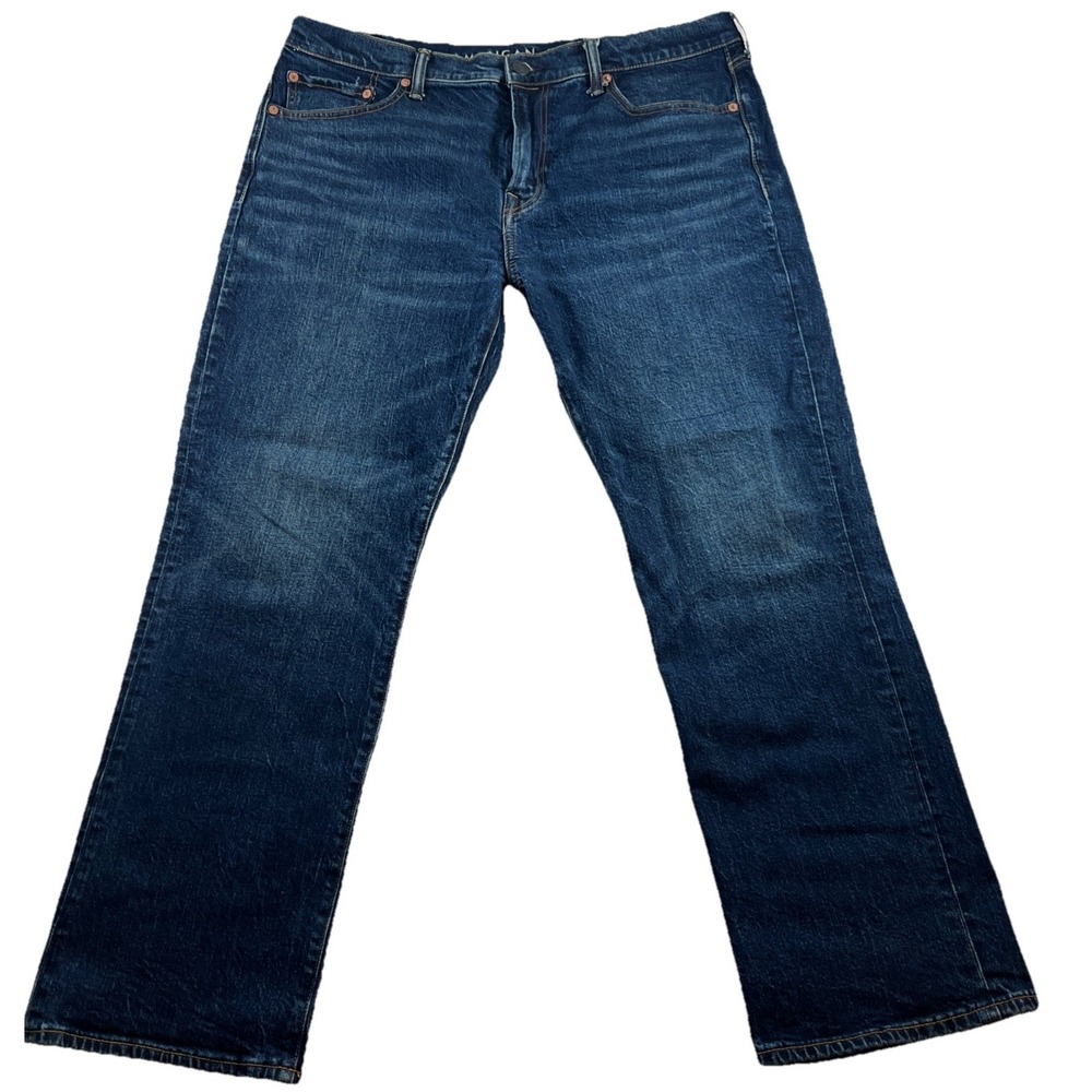 American Eagle ORIGINAL BOOTCUT Jeans Men 36x30 38/29 Actual‎ Blue Dark Wash